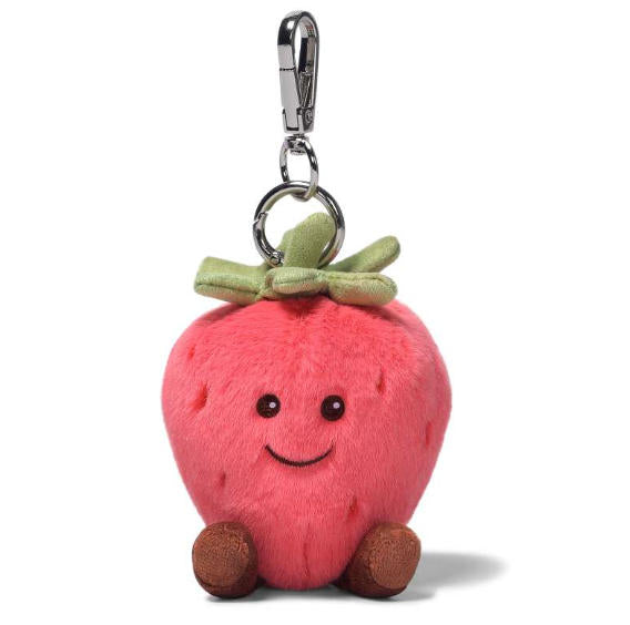 McHugs Cream Strawberry Bag Charm