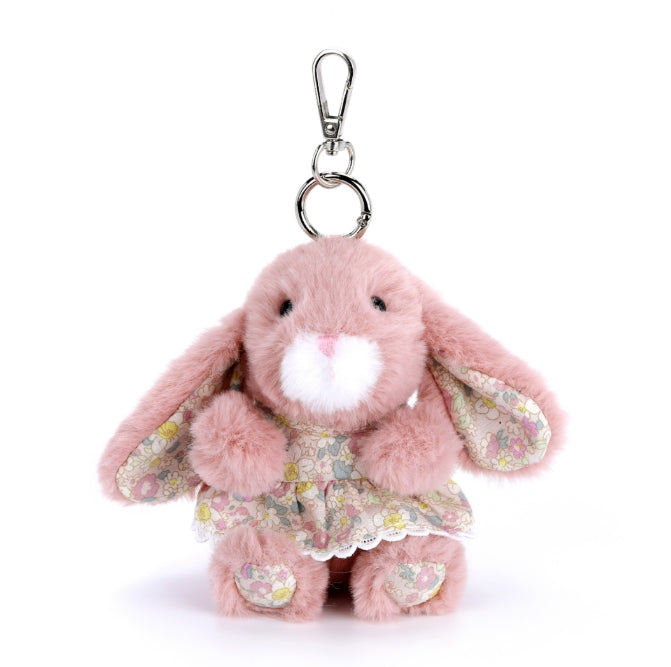 McHugs Pink Rabbit Bag Charm