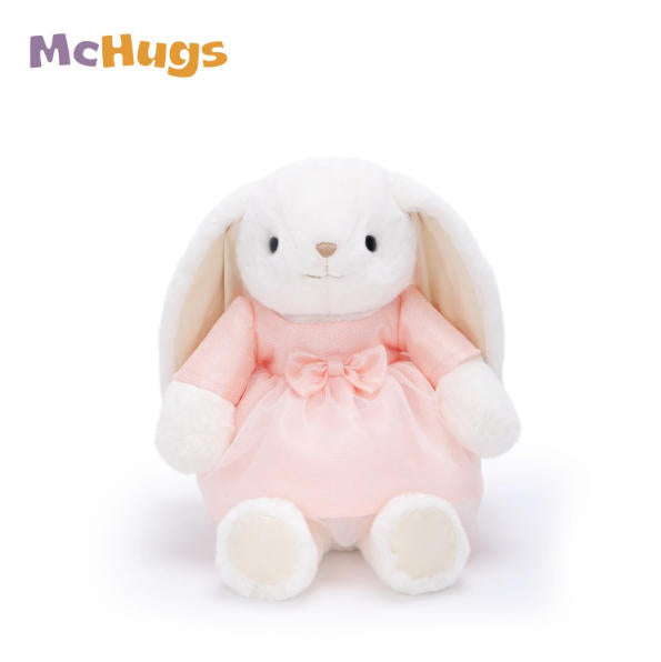 McHugs Pink Dress Smiling Leveret 25CM