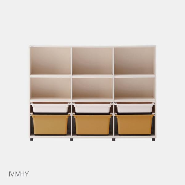 ILOOM   4 LEVEL SHELF HSFM143 IVIVHY