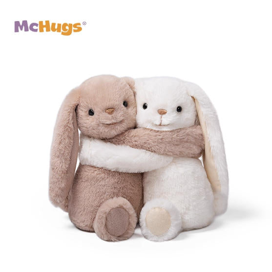McHugs Silverleaf Grey Leveret Hugging 18CM