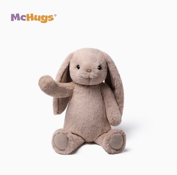 McHugs Silverleaf Grey Smiling Leveret Bunny 25CM