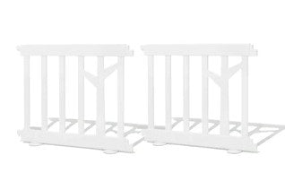 IFAM BIRCH BABYROOM WHITE SIDE PANEL 2EA 74X62.6CM
