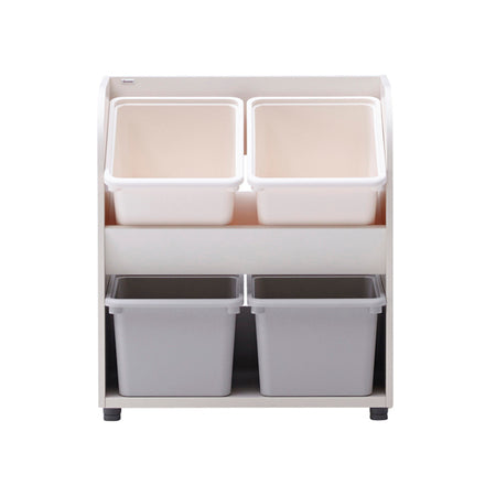 ILOOM Eddi Kids  2 LEVELS 4 CANS TOY ORGANIZER HSFA162 COLOR IVIVGY