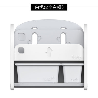 IFAM easy doing front bookshelve 2-White cans White(bottom board)
