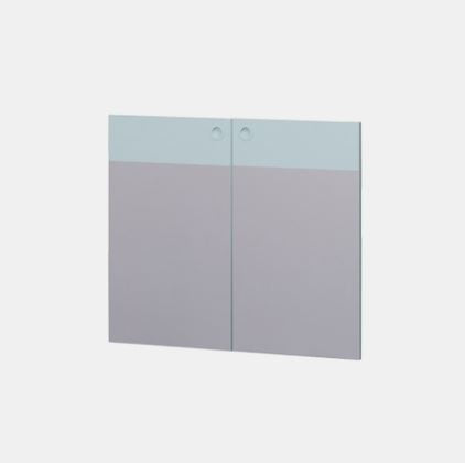 ILOOM 2-Story Lower Door HSKB082 color Light Blue GYMLAW