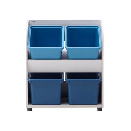 ILOOM Eddi Kids  2 LEVELS 4 CANS TOY ORGANIZER HSFA162 COLOR IVKSKB