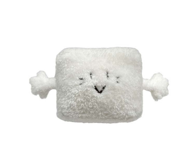 PLUSH FOREST White Smiling  Flowerpot