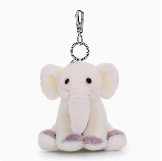 McHugs Wealthy Cream Elephant Bag Charm