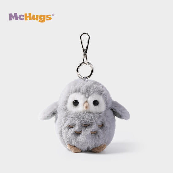 McHugs Gray Owl Charm
