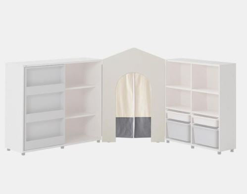 ILOOM Reading House (corner type-w curtain) HSFS080 IVGY