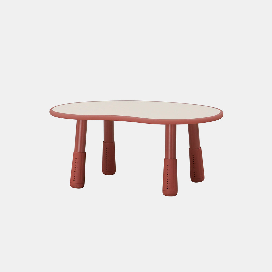 ILOOM Small Peanut Table Red  830 HSLD108 IVKR