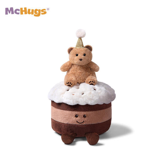 McHugs Raffles Bear Birthday Cake 22CM
