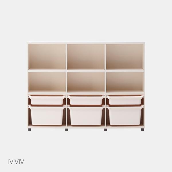 ILOOM   4 LEVEL SHELF HSFM143 IVIVIV