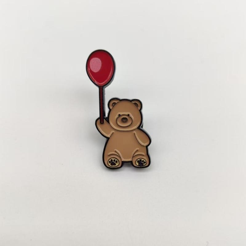 McHugs Raffles Bear Pin