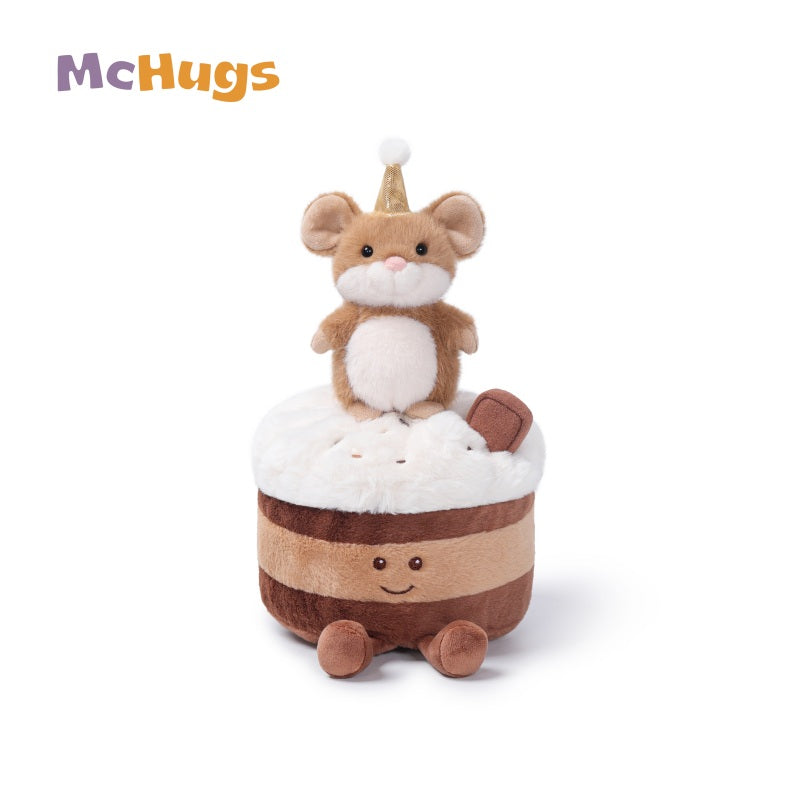 McHugs Chocolate Mouse Birthday Cake 25CM (Musical Box) PRE-ORDER