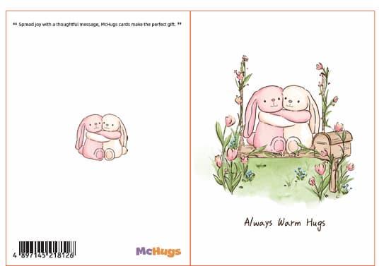 McHugs Spring Time Hugging Levert Postcard (PRE-ORDER)